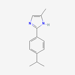 2-(4-Isopropylphenyl)-5-methyl-1H-imidazole