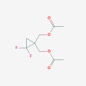 (2,2-Difluorocyclopropane-1,1-diyl)bis(methylene) Diacetate