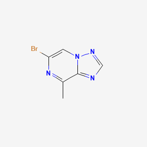 6-Bromo-8-methyl-[1,2,4]triazolo[1,5-a]pyrazine