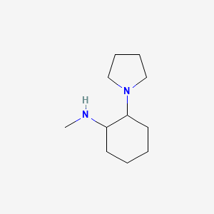 N-methyl-2-(1-pyrrolidinyl)cyclohexanamine