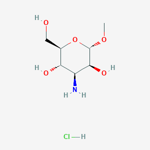 Methyl 3-amino-3-deoxy-a-d-mannopyranoside, HCl