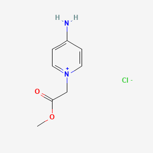 4-Amino-1-(2-methoxy-2-oxoethyl)pyridin-1-ium chloride