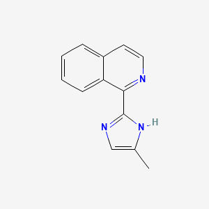 1-(5-Methyl-2-imidazolyl)isoquinoline