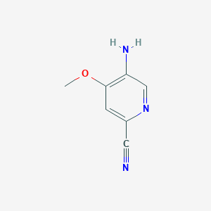 5-Amino-4-methoxypicolinonitrile