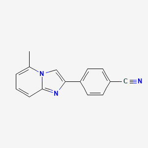 4-(5-Methylimidazo[1,2-a]pyridin-2-yl)benzonitrile