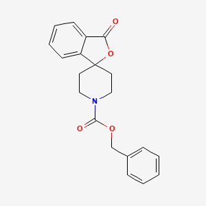 molecular formula C20H19NO4 B13677139 1'-Cbz-3H-spiro[isobenzofuran-1,4'-piperidin]-3-one 