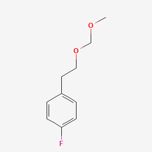 1-Fluoro-4-[2-(methoxymethoxy)ethyl]benzene