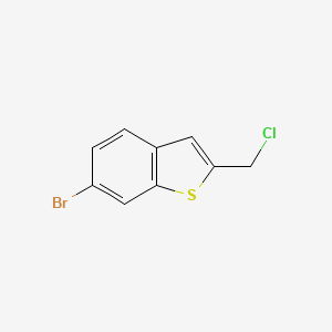 6-Bromo-2-(chloromethyl)benzo[b]thiophene