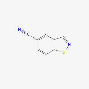 Benzo[d]isothiazole-5-carbonitrile