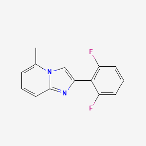 2-(2,6-Difluorophenyl)-5-methylimidazo[1,2-a]pyridine