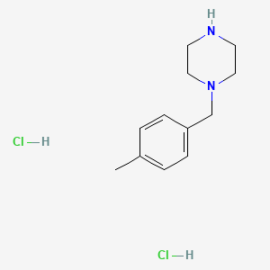 molecular formula C12H20Cl2N2 B1367739 1-(4-Methylbenzyl)piperazine diHCl 