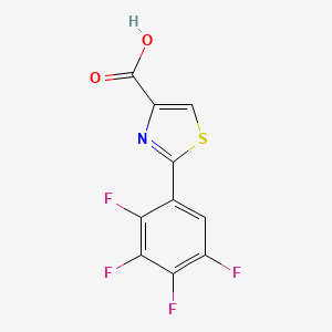 2-(2,3,4,5-Tetrafluorophenyl)thiazole-4-carboxylic Acid