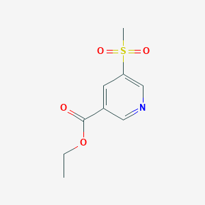 Ethyl 5-(methylsulfonyl)nicotinate