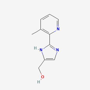 2-(3-Methyl-2-pyridyl)imidazole-5-methanol