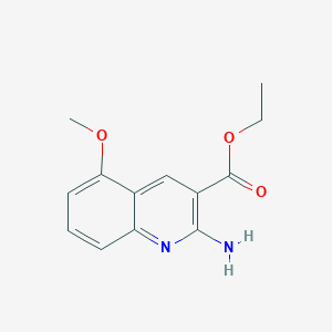 Ethyl 2-amino-5-methoxyquinoline-3-carboxylate