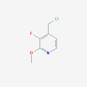 4-(Chloromethyl)-3-fluoro-2-methoxypyridine