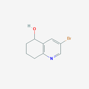 3-Bromo-5,6,7,8-tetrahydroquinolin-5-ol