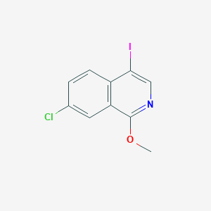 7-Chloro-4-iodo-1-methoxyisoquinoline