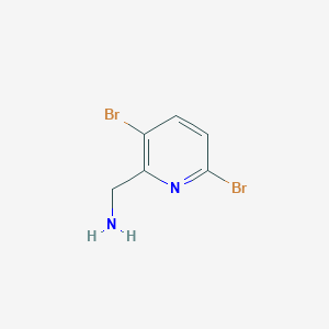 (3,6-Dibromopyridin-2-yl)methanamine