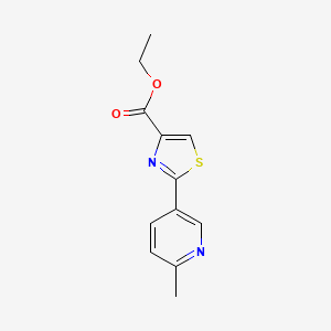 Ethyl 2-(6-Methylpyridin-3-yl)thiazole-4-carboxylate