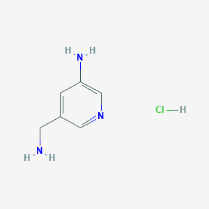 5-(Aminomethyl)pyridin-3-amine hydrochloride