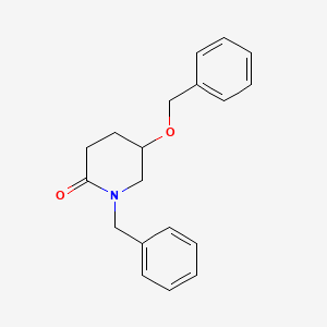 1-Benzyl-5-(benzyloxy)piperidin-2-one