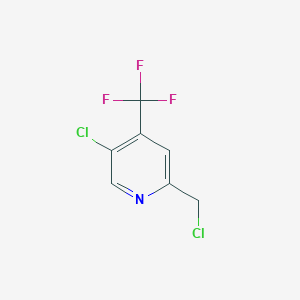 5-Chloro-2-(chloromethyl)-4-(trifluoromethyl)pyridine