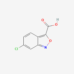 6-Chlorobenzo[c]isoxazole-3-carboxylic Acid