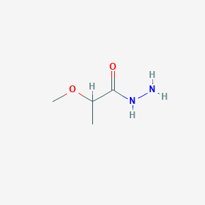 molecular formula C4H10N2O2 B1367805 2-甲氧基丙烷酰肼 CAS No. 887029-63-2