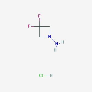 3,3-Difluoroazetidin-1-amine hydrochloride