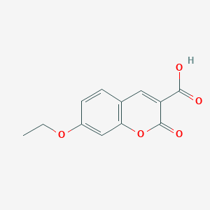 molecular formula C12H10O5 B1367806 7-Ethoxy-2-oxo-2H-chromene-3-carboxylic acid CAS No. 79065-74-0