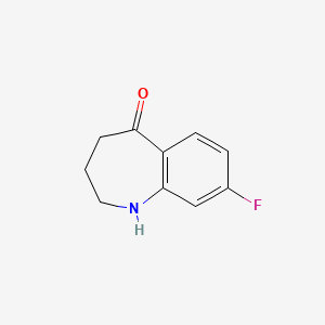 8-Fluoro-3,4-dihydro-1H-benzo[b]azepin-5(2H)-one