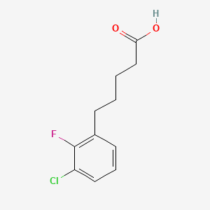 5-(3-Chloro-2-fluorophenyl)pentanoic Acid