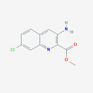 Methyl 3-amino-7-chloroquinoline-2-carboxylate