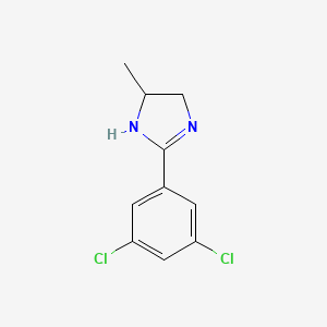 2-(3,5-Dichlorophenyl)-5-methyl-4,5-dihydro-1H-imidazole