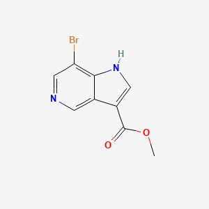 Methyl 7-bromo-1H-pyrrolo[3,2-c]pyridine-3-carboxylate