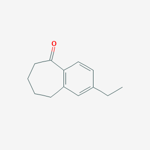 2-Ethyl-6,7,8,9-tetrahydro-5H-benzo[7]annulen-5-one