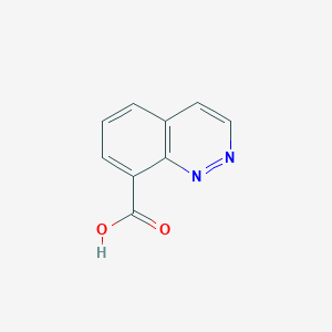 molecular formula C9H6N2O2 B13678251 Cinnoline-8-carboxylic acid 