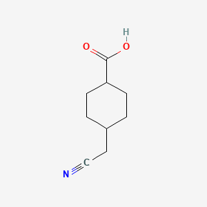 4-(Cyanomethyl)cyclohexane-1-carboxylic acid