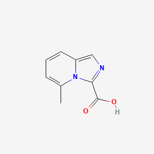 molecular formula C9H8N2O2 B13678258 5-Methylimidazo[1,5-a]pyridine-3-carboxylic acid 