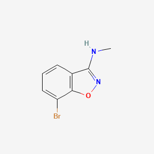 7-Bromo-N-methylbenzo[d]isoxazol-3-amine