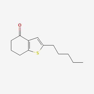 2-Pentyl-6,7-dihydrobenzo[b]thiophen-4(5H)-one