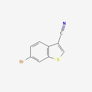 6-Bromobenzo[b]thiophene-3-carbonitrile