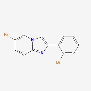 6-Bromo-2-(2-bromophenyl)imidazo[1,2-a]pyridine