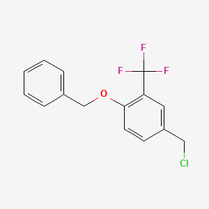 1-Benzyloxy-4-chloromethyl-2-trifluoromethyl-benzene