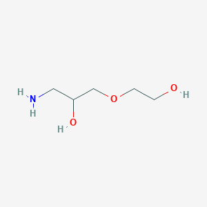 1-Amino-3-(2-hydroxyethoxy)propan-2-OL