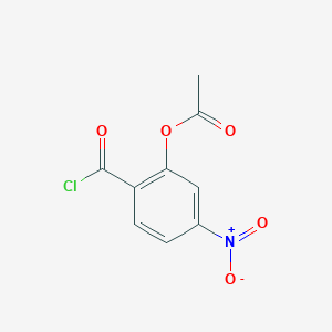 2-(Chlorocarbonyl)-5-nitrophenyl Acetate