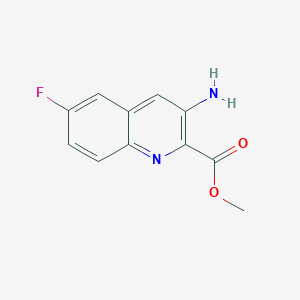 Methyl 3-amino-6-fluoroquinoline-2-carboxylate