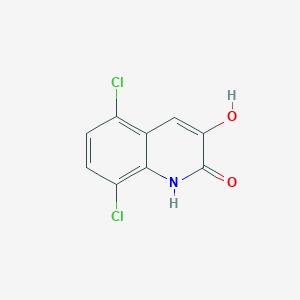 5,8-Dichloro-3-hydroxyquinolin-2(1h)-one