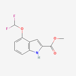 Methyl 4-(difluoromethoxy)-1H-indole-2-carboxylate